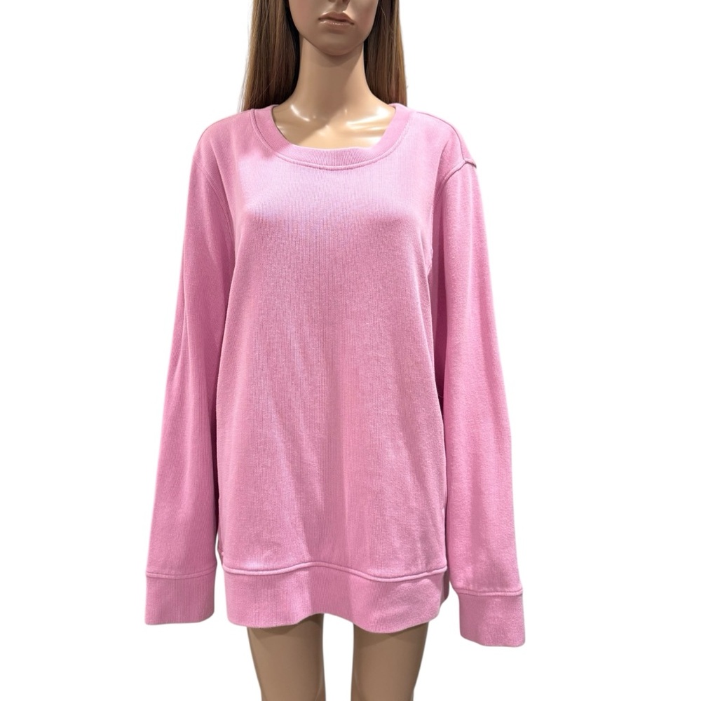 Duluth Trading Co Ribbed Crewneck Sweatshirt XXL EUC